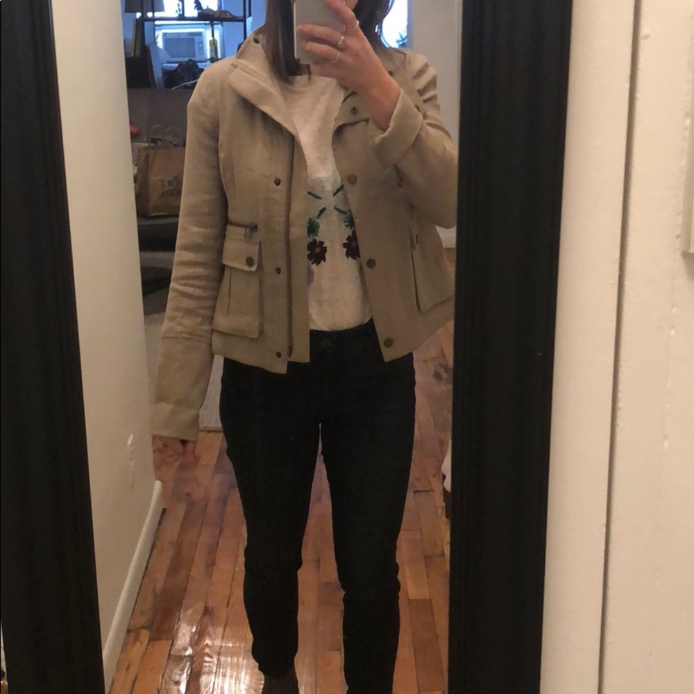 Victoria Beard taupe jacket